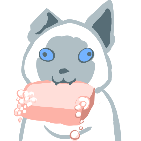 Bluecat, soap cat
